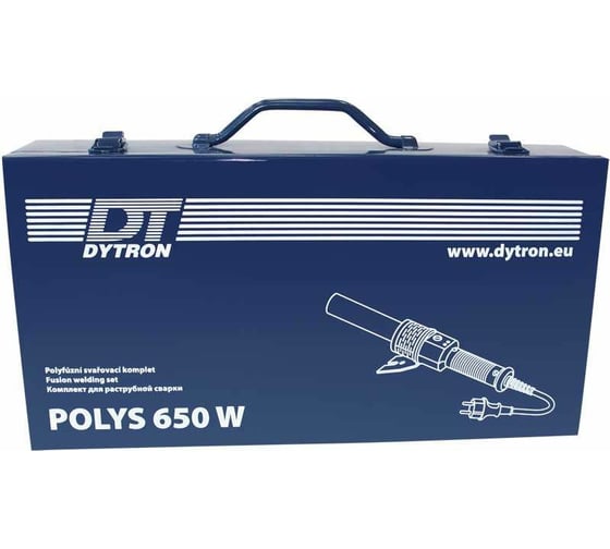 Комплект для сварки полипропиленовых труб DYTRON DT TraceWeld PROFI P-4a 650 W, blue 4105