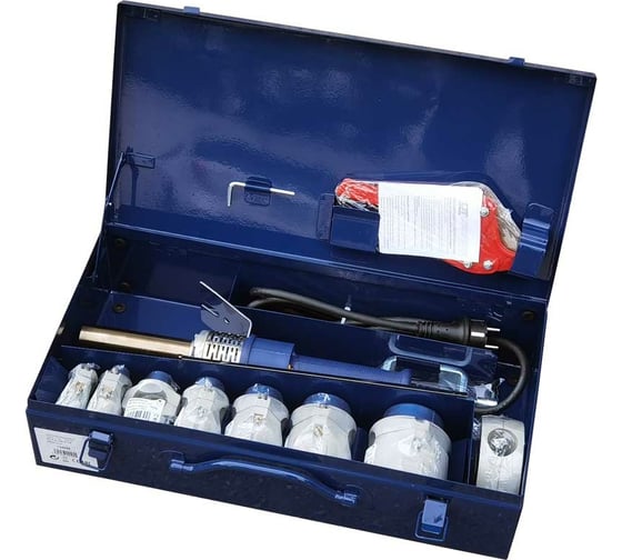Комплект для сварки полипропиленовых труб DYTRON DT TraceWeld PROFI P-4a 650 W, blue 4105