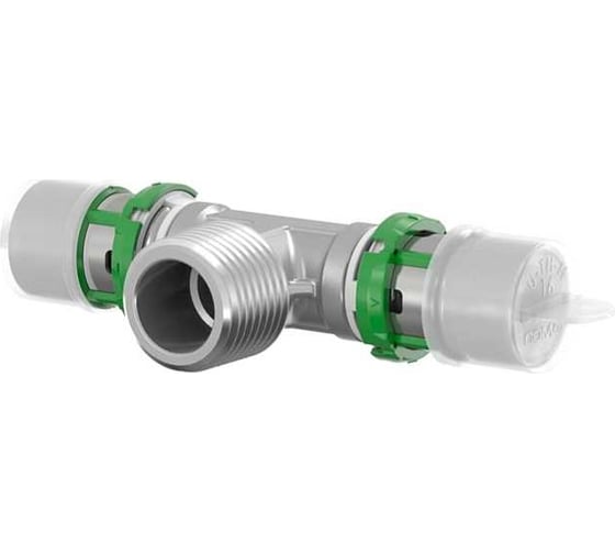 Тройник с наружной резьбой COMAP 20-3/4-20, пресс латунь 7132GW203420 1