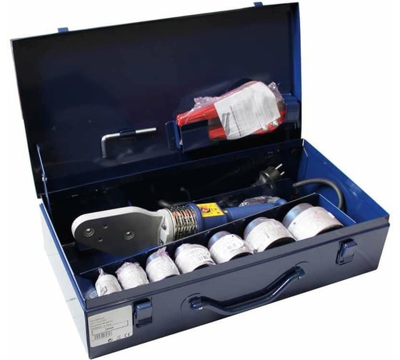 Комплект для сварки полипропиленовых труб DYTRON DT TraceWeld PROFI P-4a 850 W, blue 3982