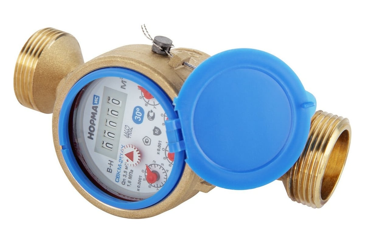 Счетчик воды Норма ИС СВКМ-25МХ мокроход 100092 в Туле - цены, отзывы ...