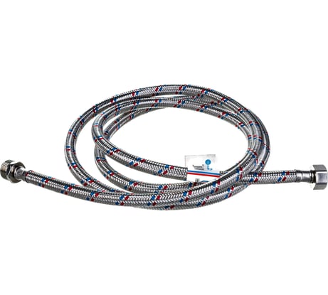 Гибкая подводка TР для воды из нержавеющей стали. 200см г/ш 26572
