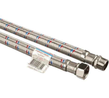 Гибкая подводка для воды гигант из нержавеющей стали TР-сантехника 100см г/ш 1/2 26482