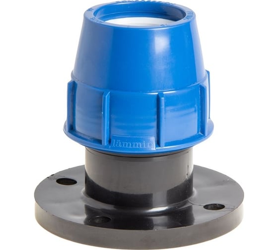 Фланец компрессионный для пэ труб LAMMIN 75 x ду65(2_1/2") Lm34016075063