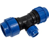 Тройник компрес. для пэ труб LAMMIN 63x32x63 Lm34111633263