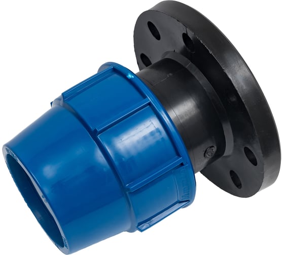 Фланец компрессионный для пэ труб LAMMIN 90 x ду80 (3") Lm34016090075