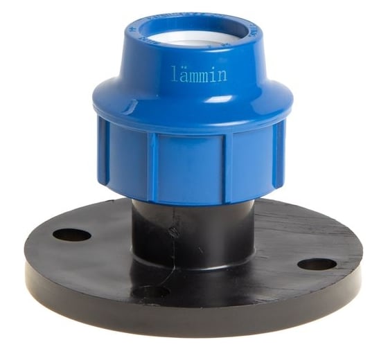 Фланец компрессионный для пэ труб LAMMIN 50 x ду50(2") Lm34016050050