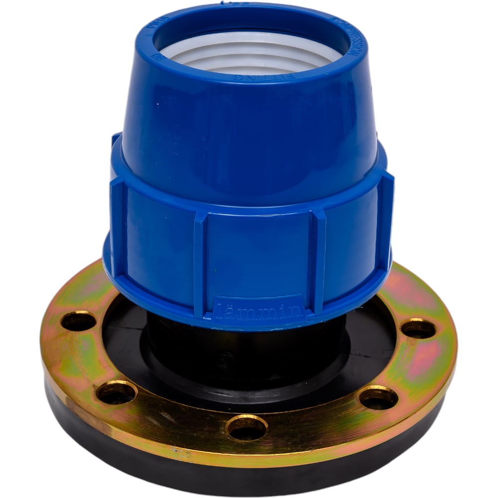 Фланец компрессионный для пэ труб LAMMIN 90 x ду100(4") Lm34015090100 ...