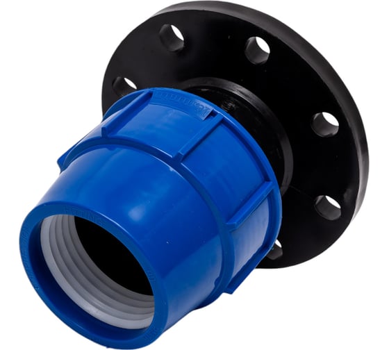 Фланец компрессионный для пэ труб LAMMIN 90 x ду100(4") Lm34015090100