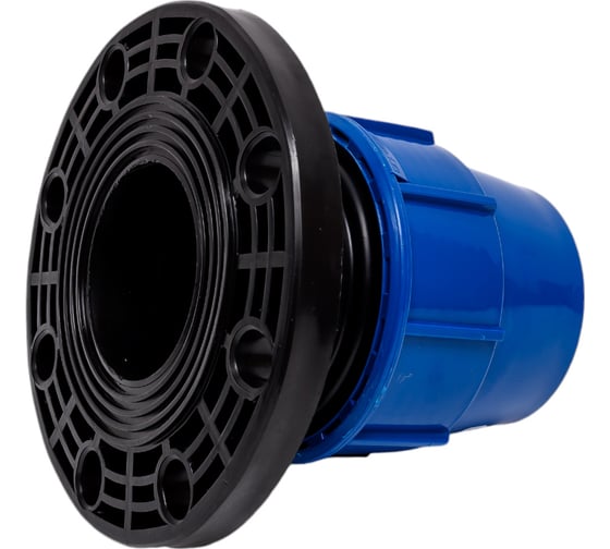 Фланец компрессионный для пэ труб LAMMIN 90 x ду100(4") Lm34015090100
