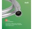 Шланг для душа IDDIS хром матовый, пвх, 1.5м 04P15BCi19 2