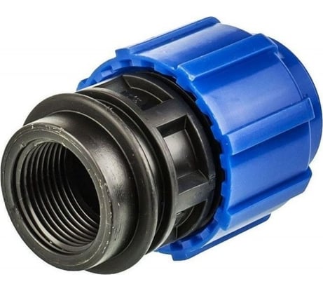 Муфта ПОЛИТЭК с внутренней резьбой, 63x2" ТПК-АКВА 52006302