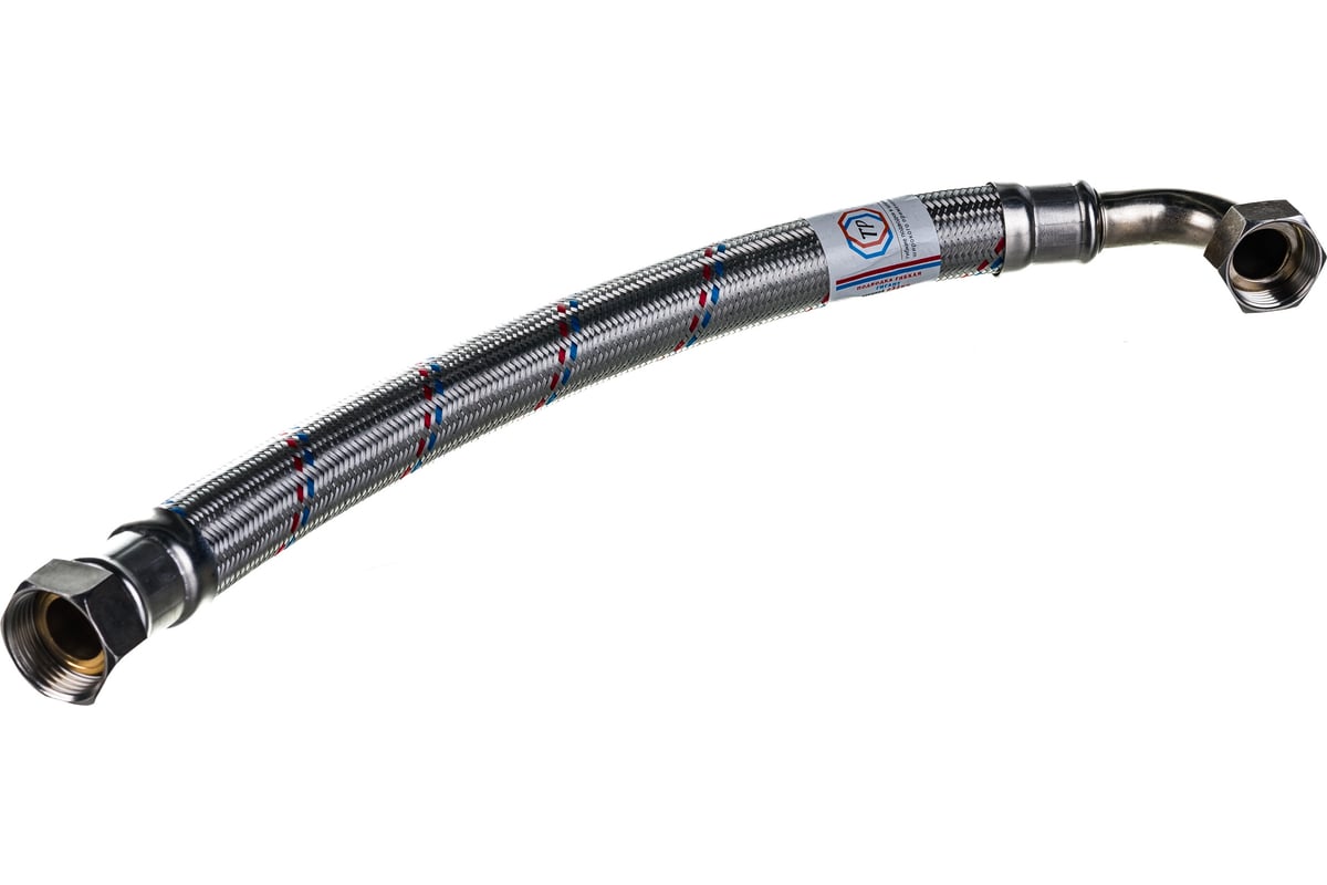 Подводка для воды TР-сантехника Гигант, нержавеющая сталь, 50 см, в/в 1 ...