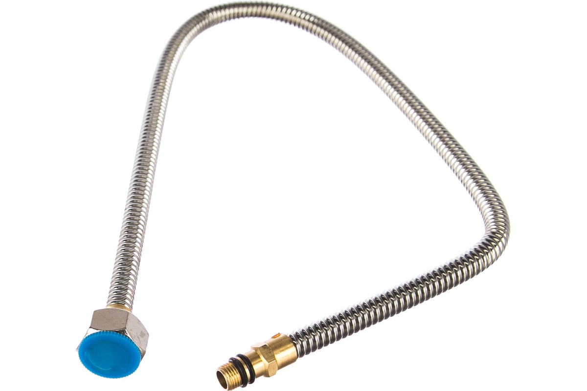 Подводка сильфонная из нержавеющей стали укороченная ЭКСПЕРТ (гайка ...