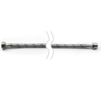 Гибкая подводка для воды Lytcho в стальной оплетке, стальная гайка, Г/Ш 500 мм 0505.006