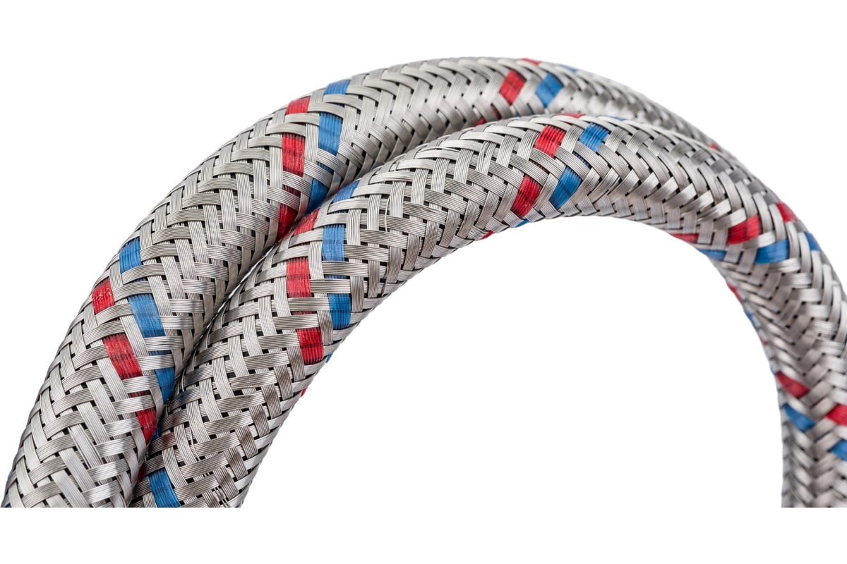 Гибкая подводка для смесителя Lytcho в стальной оплетке, стальная гайка ...