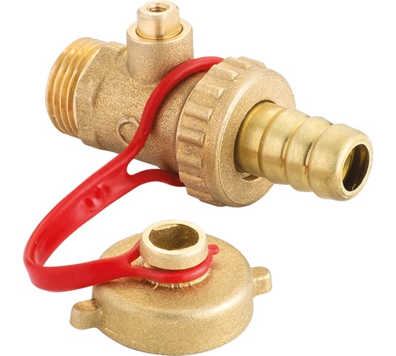 Сливной шаровый кран для котла ICMA S.P.A. PN10 в сборе 1/2" 146 /90146AD05