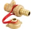 Сливной шаровый кран для котла ICMA S.P.A. PN10 в сборе 1/2" 146 /90146AD05 1