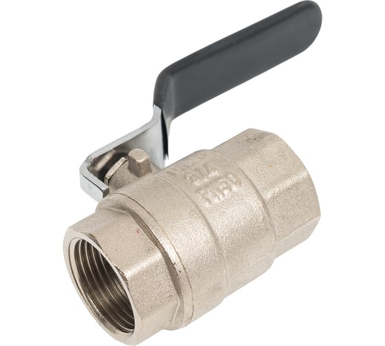 Шаровой кран для воды ONDO 3/4", г/г, рычаг, никель ONFFH034