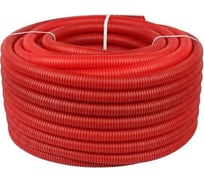 Гофрированная труба BYR PEX 50 в бухтах по 30 м (для БИР ПЕКС Д32) красная BYR PEX 0655