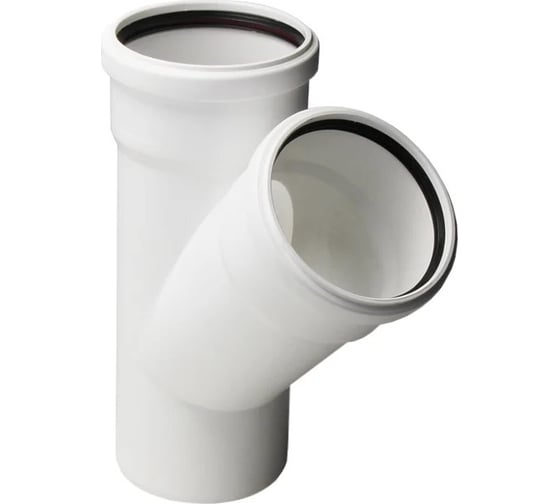 Тройник Sinikon 40х40 мм, 45 градусов, КОМФОРТ 508007.К 1