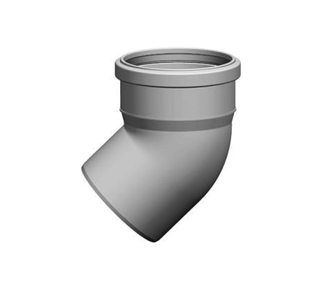 Отвод Sinikon КОМФОРТ 40х87° 504023.К