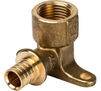 Проточный настенный угольник для труб из сшитого полиэтилена бронзовый STOUT 20x1/2" sfa-0040-002012 RG00926B6H0P2V