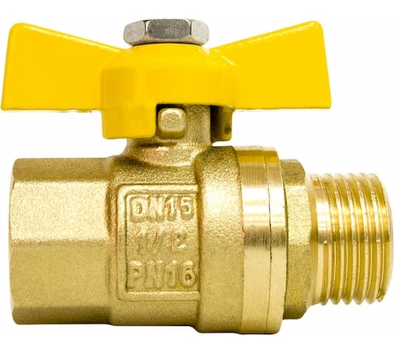 Шаровой кран STI бабочка Ш/Г15 ГАЗ 00000003683