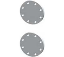 Комплект фланцевых заглушек ELSEN DN100, PN10, 8-отверстий, 2 шт. EWG100.002