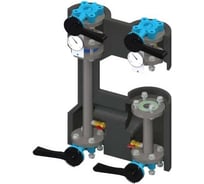 Насосная группа ELSEN прямая, фланцевая DN 40 PN10, без насоса EFG40.010