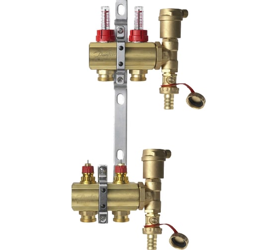 Комплект коллекторов Danfoss FHF-2F set 2 контура 088U0722 1