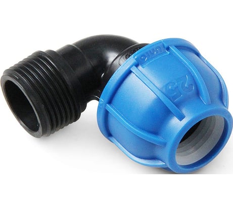 Отвод с наружной резьбой Unio d 25 мм x 1" 82025000000M100b