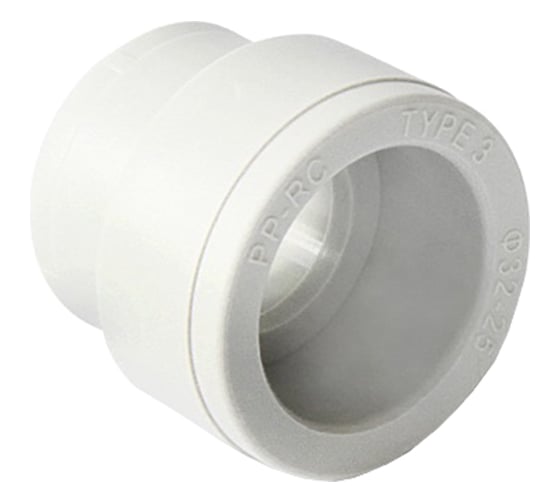 Переходная муфта PRO AQUA PP-R белая ШК 40-20