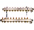 Комплект коллекторов Danfoss SSM-10 с кронштейнами для 10 контуров 088U0980 1