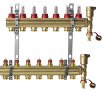 Комплект коллекторов Danfoss FHF-7F set 7 контуров 088U0727