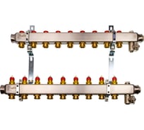 Комплект коллекторов Danfoss SSM-9 с кронштейнами для 9 контуров 088U0979