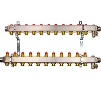 Комплект коллекторов Danfoss SSM-11 с кронштейнами для 11 контуров 088U0981