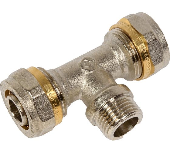 Переходной тройник Altstream (н.р.) 20x1/2"х20 обжимной 002040503 1