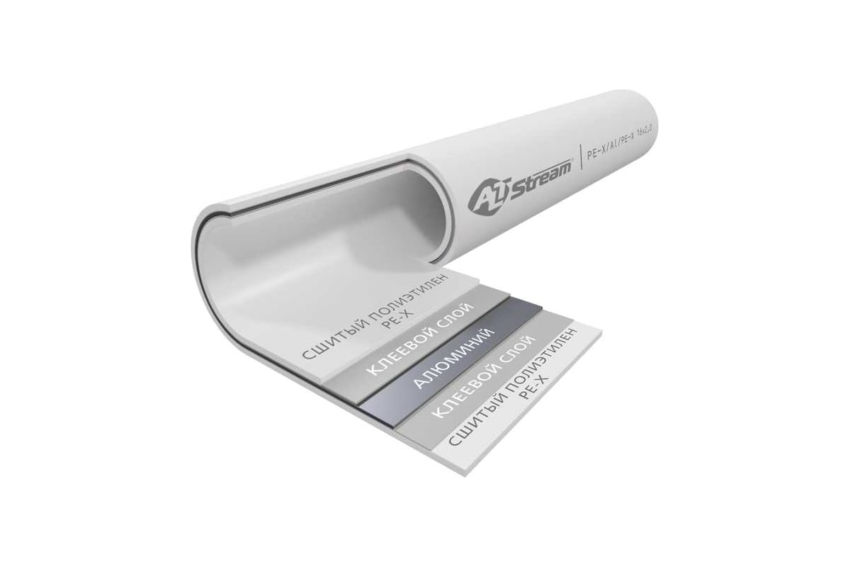 Металлопластиковая труба ALTSTREAM 16x2.0 (бухта 200 м) 001010102 ...