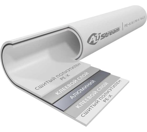 Металлопластиковая труба ALTSTREAM 26x3.0 (бухта 50 м) 001010104