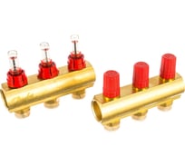 Коллекторы Danfoss FHF-3F с расходомерами для 3 контура 088U0523