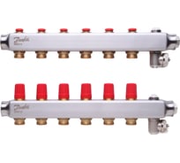Коллекторы Danfoss SSM-6 для 6 контуров 088U0806
