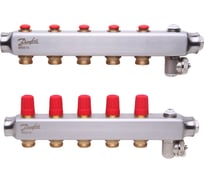 Коллекторы Danfoss SSM-5 для 5 контуров 088U0805