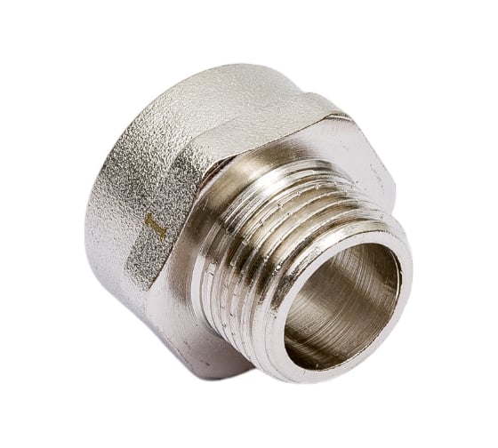 Переходник STI 1/2" х3/8" внутренняя-наружная, никелированный 3590