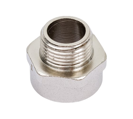 Переходник STI 1/2" х3/8" внутренняя-наружная, никелированный 3590