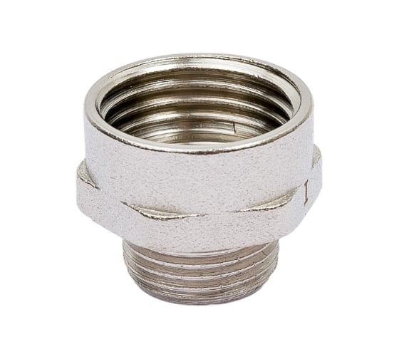 Переходник STI 1/2" х3/8" внутренняя-наружная, никелированный 3590