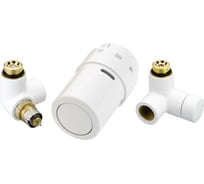 Комплект Danfoss RAX set для подключения терморегулятора слева белый 013G4008