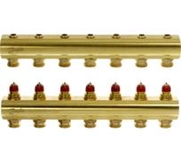 Коллекторы Danfoss FHF-7 для 7 контуров 088U0507
