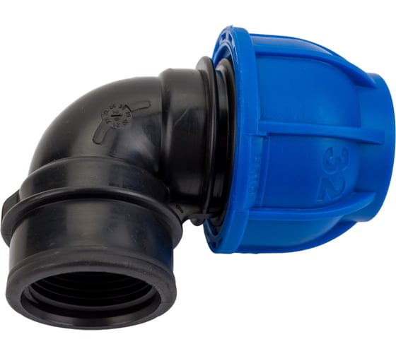 Отвод с внутренней резьбой Unio d 32 мм x 1" 83032000000F100b