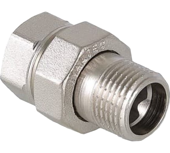 Прямой сгон американка Valtec 1/2" внутренняя/наружная VTr.341.N.0004 - выгодная цена, отзывы, характеристики, фото - купить в Москве и РФ